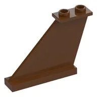 Wing, Tail 4 x 1 x 3 / Reddish Brown
