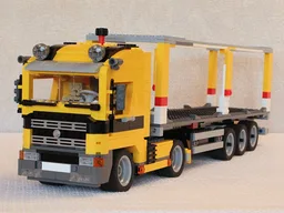 Semi Truck with Trailer