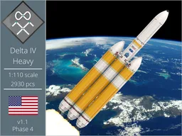 1:110 Delta IV Heavy