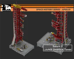 Apollo 11 Launch Umbilical Tower