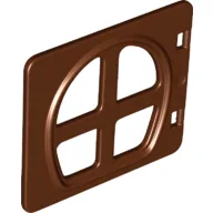 Duplo Door / Window / Reddish Brown