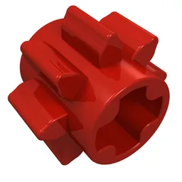 Technic Gear 8 Tooth / Rust