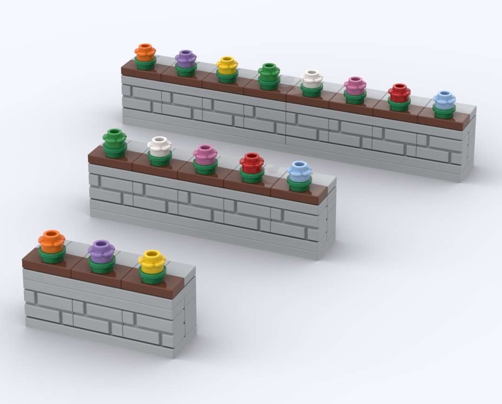 Lego MMCS - Mini MILS Plate Covers / Retainer Wall Pack
