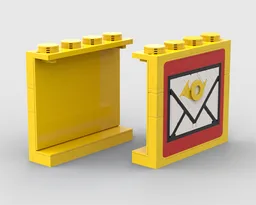Upscaled mail panel