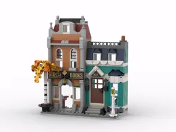 Creator Expert 10270 Bookshop | Creator 3in1 scale