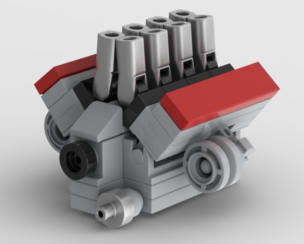 Lego Hayabusa V8 Hartley H1V8 Maxi Twin Turbo