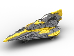 Anakins Delta 7B Heavy Jedi Starfighter