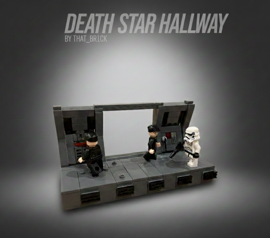 Lego Death star hallway