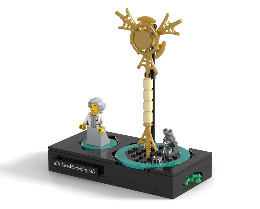 Lego Rita Levi-Montalcini and neuron