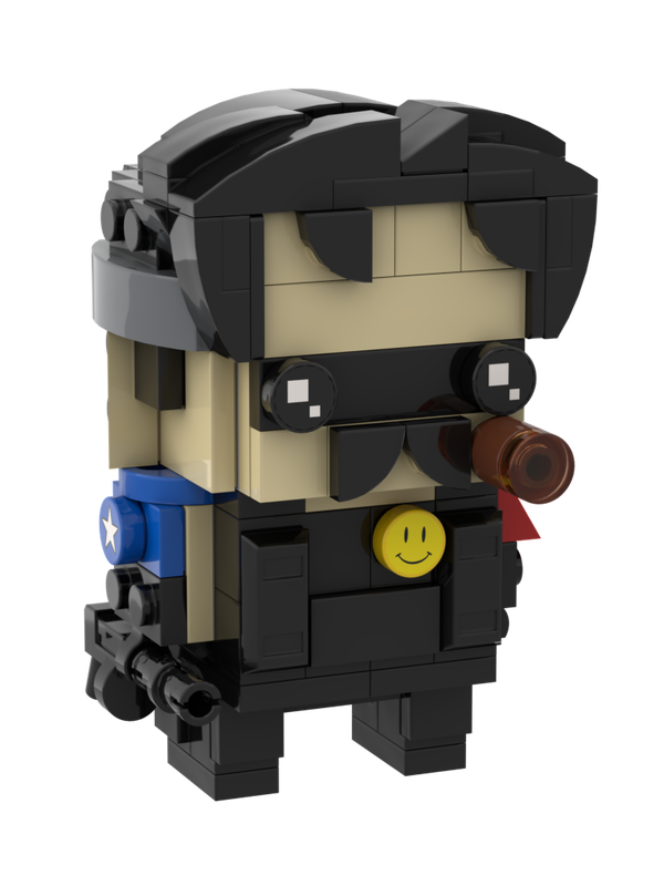 Lego Watchmen: The Comedian Brickheadz