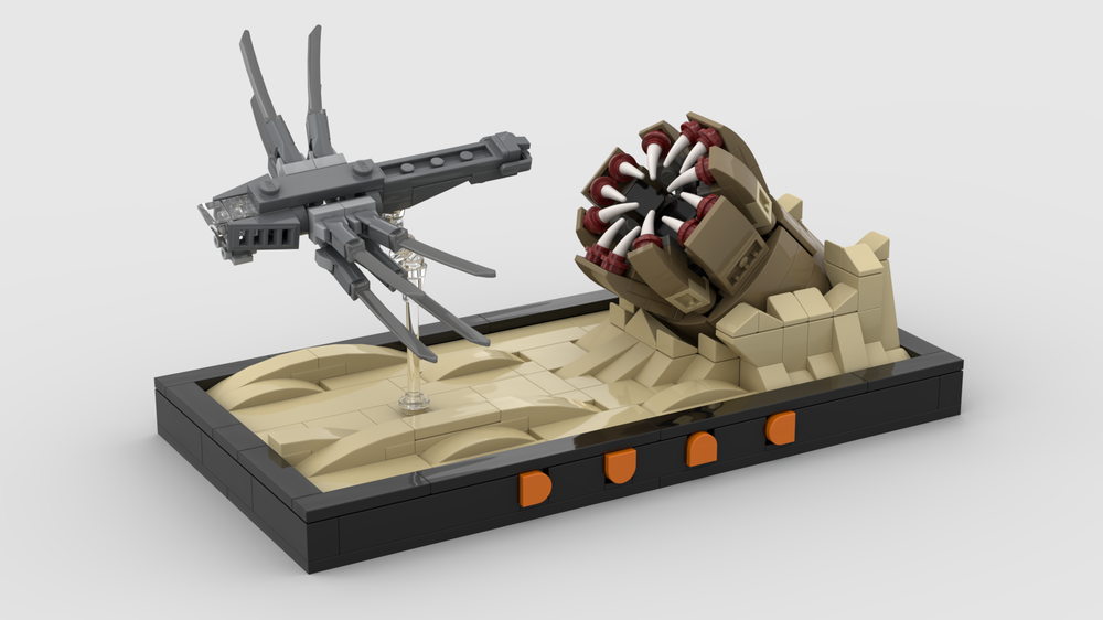 Lego Dune Diorama