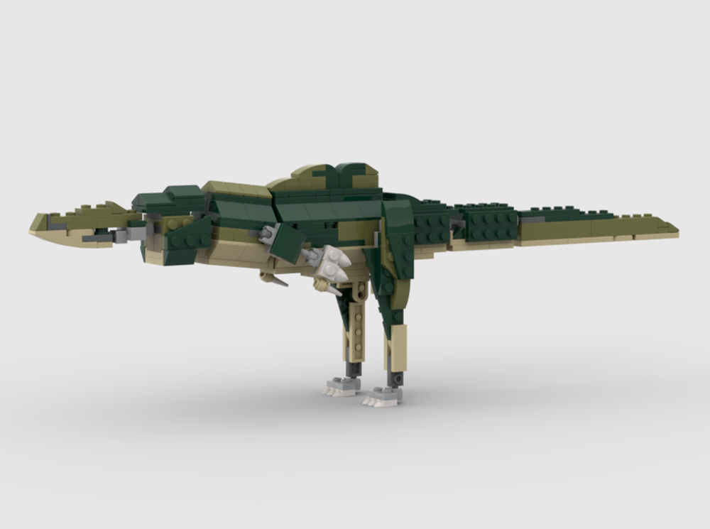 Lego 31121 Ichthyovenator laosensis 1:22 (small) /1:27 (large)