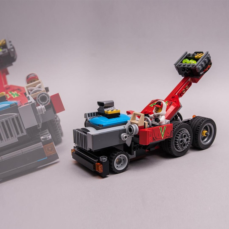 Lego Cyberpunk Trebuchet Truck