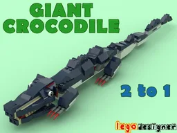 31088 2 to 1 Giant Crocodile