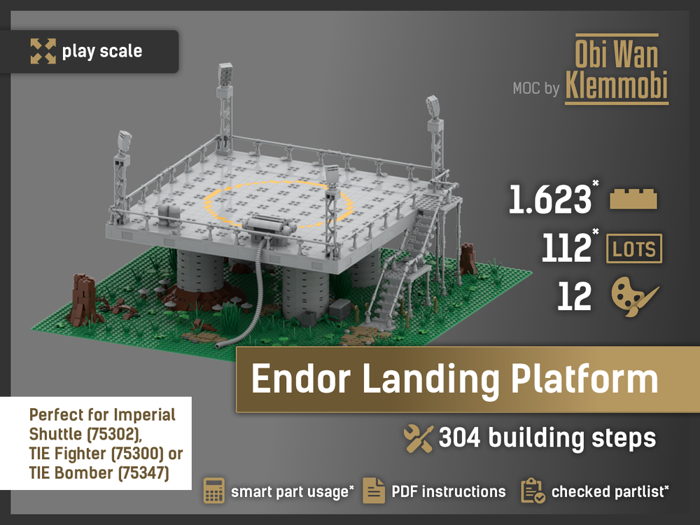 Lego Endor Landing Platform