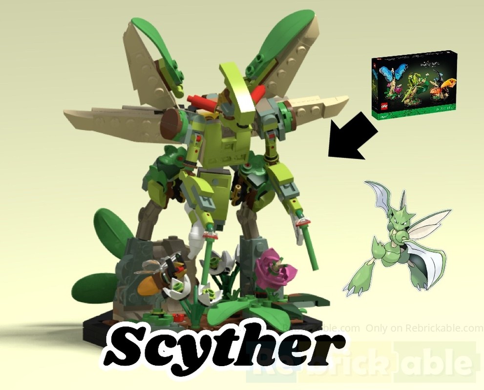 Lego Scyther 21342 Alt