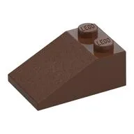 Brick Sloped 33° 3 x 2 / Brown