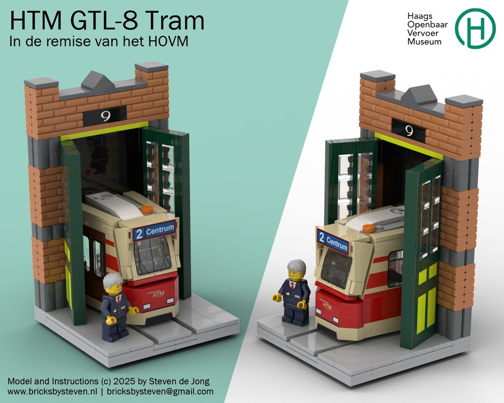 Lego HTM GTL-8 in Museum Depot