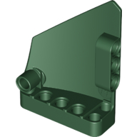 Lego Technic Panel Fairing #14 Large Short Smooth, Side B / Dark Green
