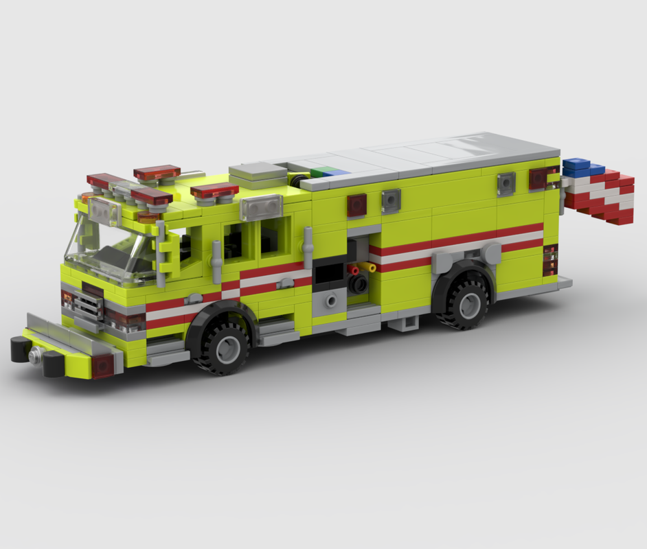 Lego Fire Truck (SGFD Squad)