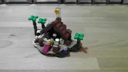 Micro Nativity Scene
