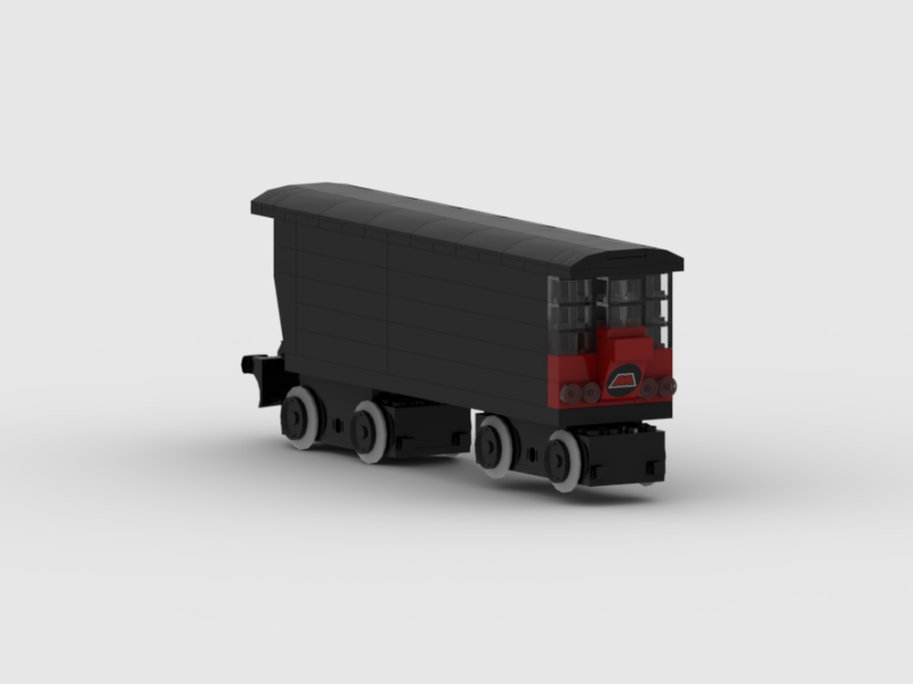 Lego Alex the 8 year old's train for buisness