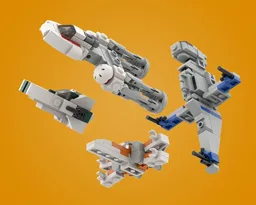 Micro Resistance Starfighters