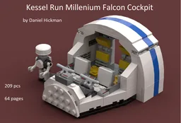 Kessel Run Millenium Falcon Cockpit with L3-37