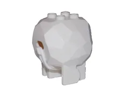 Rock Boulder Hinged with White Rubber Belt Small (15073 / x71)