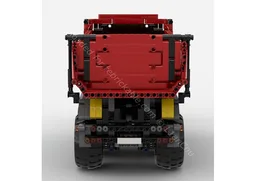 Claas Xerion Tipper Trailer Red