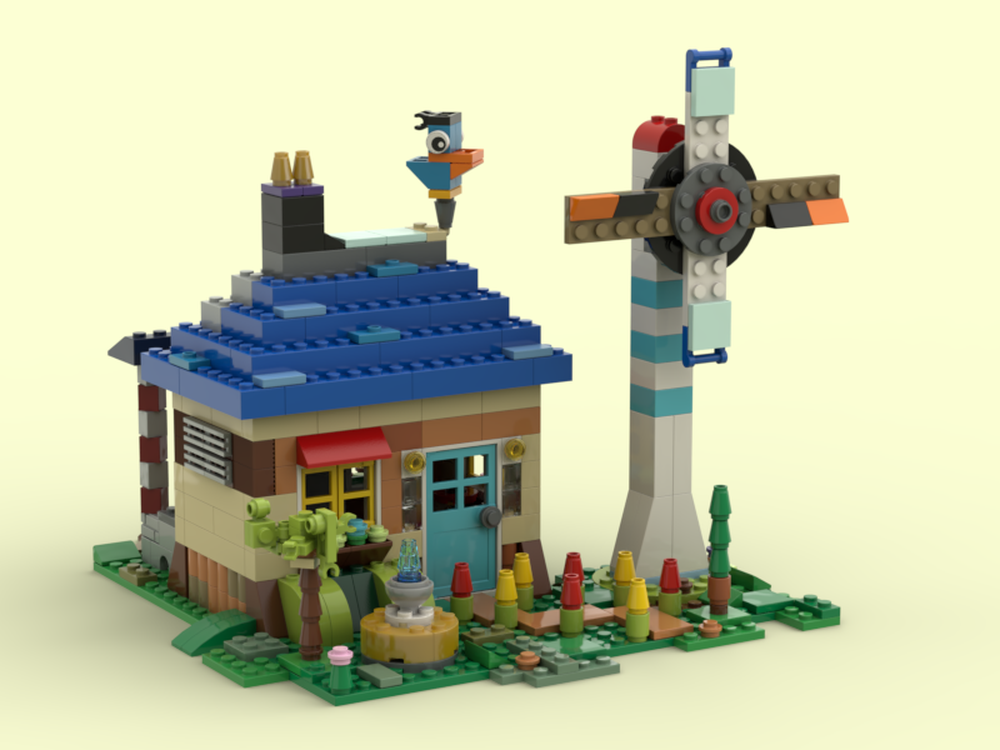 Lego Country House (minifig-scale) — 11717