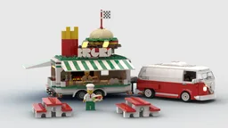 Street Food - Burgers trailer