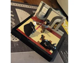 Temple Duel Mini MOC