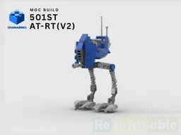 (UPDATE!) 501st AT-RT - Minifig Scale