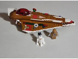 Gingerbread Delta 7 Starfighter