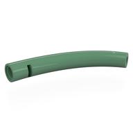Lego Animal Body Part / Plant, Tail / Neck / Branch / Trunk, Middle Section with Pin Holes / Sand Green