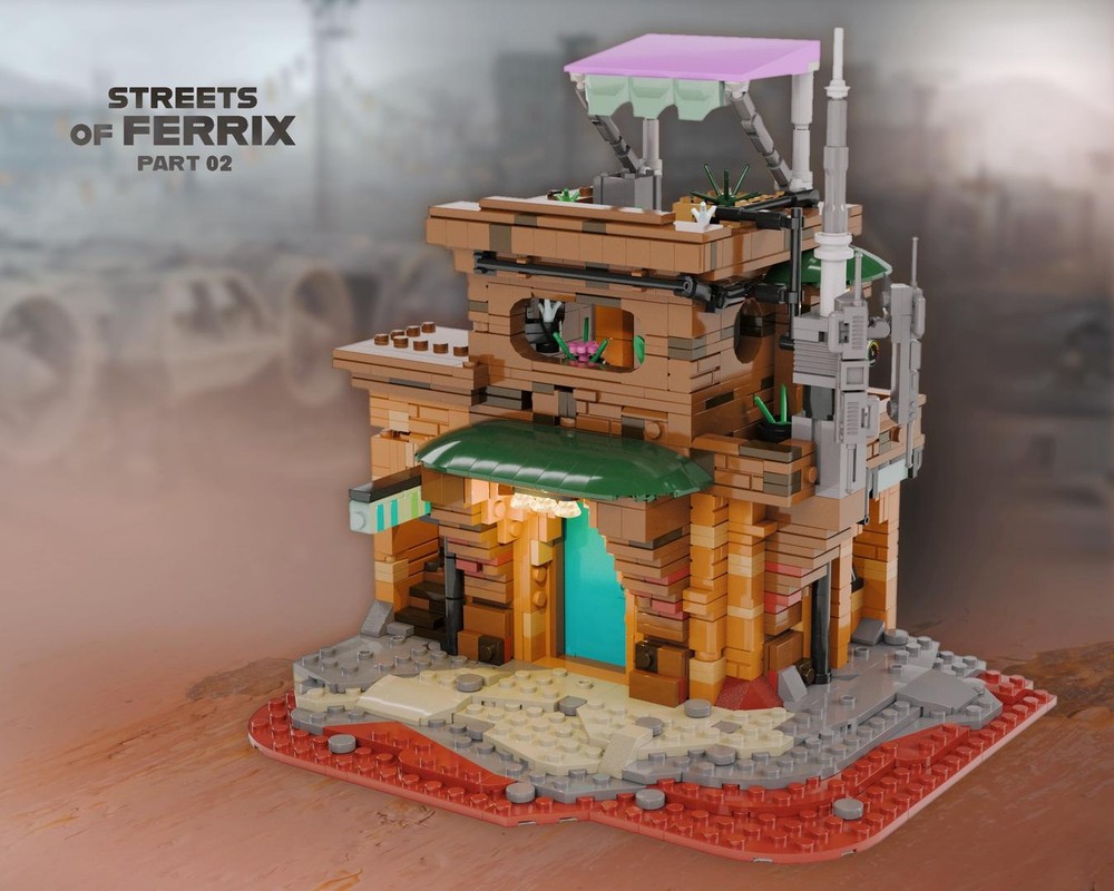 Lego Andor - Streets of Ferrix - Plant Shop