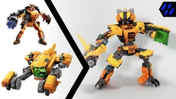 76254 + 76243 Rocket Super Mech Upgrade