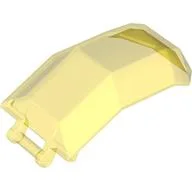 Windscreen 4 x 4 x 4 2/3 with Handle / Trans-Yellow