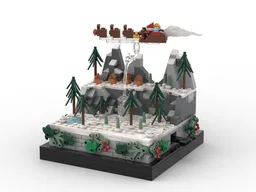 Moving Mini Winter Village