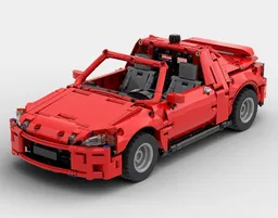 Honda CR-X Del Sol (Red)