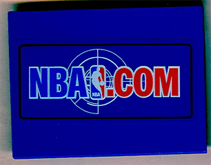 Lego Slope 10 6 x 8 with NBA.COM Pattern (Sticker) - Set 3432