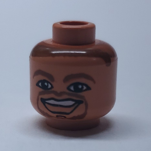 Lego Minifig Head NBA Jason Kidd Print [Blocked Open Stud] / Nougat