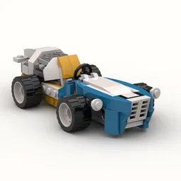 Classic Formula Race Car