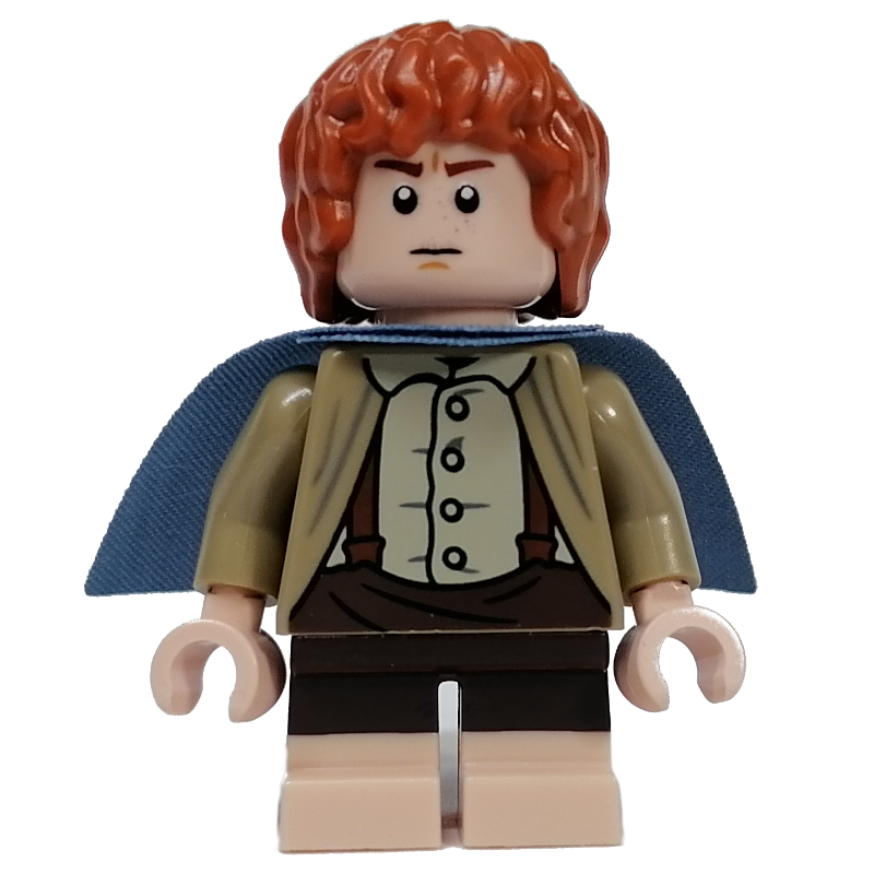 Lego Samwise Gamgee - Sand Blue Cape