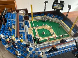 Modular Baseball Stadium - Minifigure Scale
