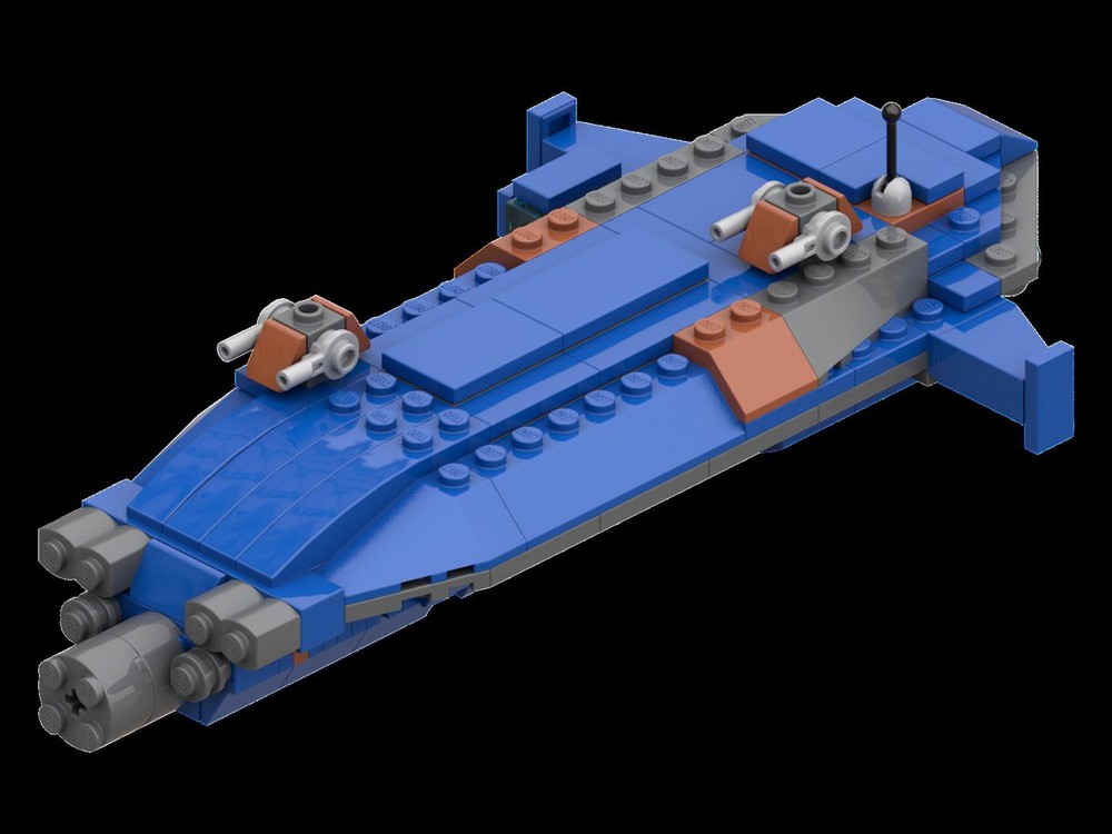 Lego Hiigaran Assault Frigate T3