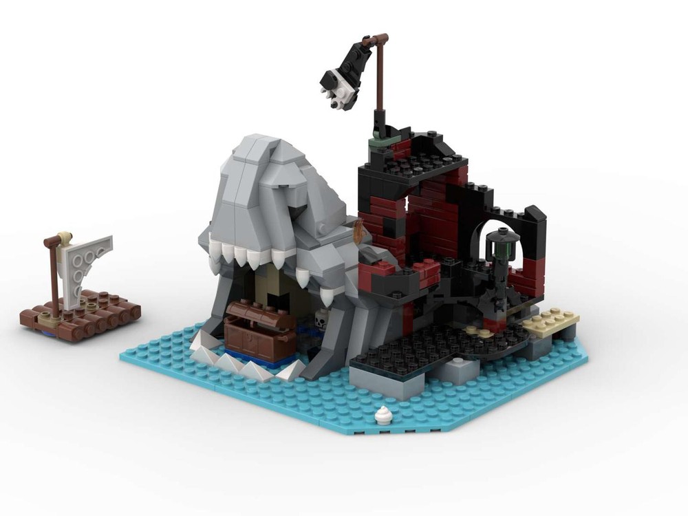Lego Bigger Scary Pirate Island MOC _40597