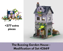 The Buzzing Garden House - Modification of Set 42669