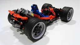 Tilting go-cart